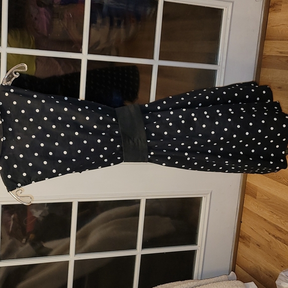 Bailey Blue Polka Dot Dress - Picture 8 of 10
